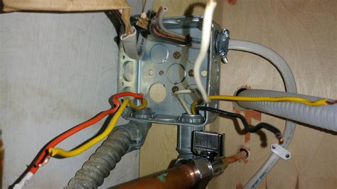 running electrical dishwasher cable